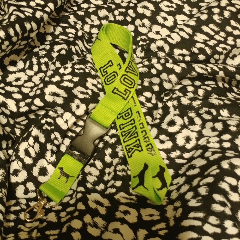 PINK lanyard